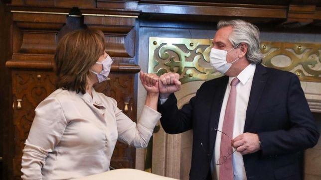 alberto fernandez envia a la ministra losardo a frenar el conflicto mapuche