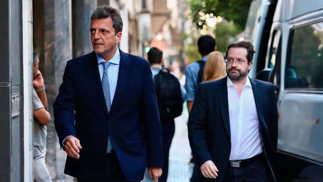 Sergio Massa y Marco Lavagna