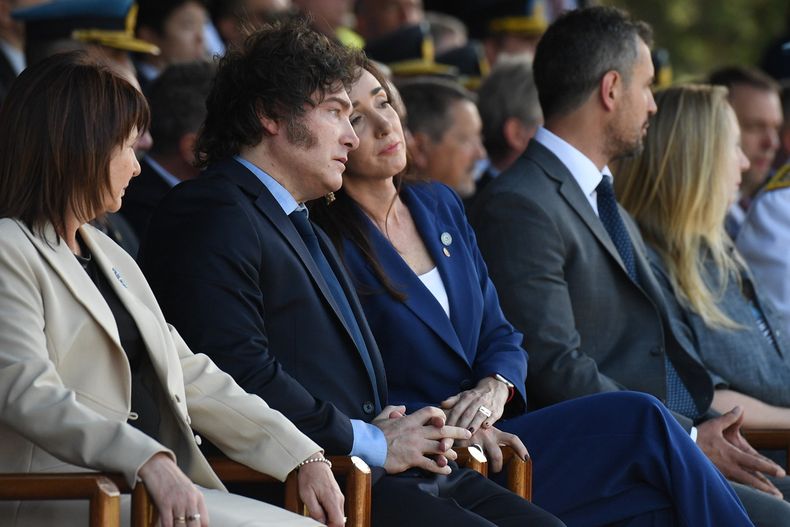 Javier Milei y Victoria Villarruel. 