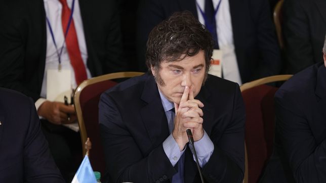 Cae la imagen positiva de Javier Milei