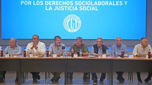 Reunión de la CGT tras el decretazo