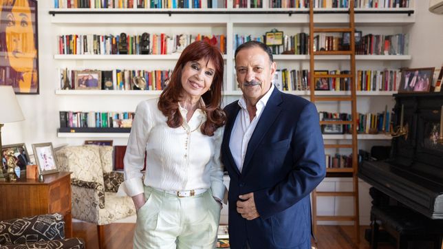 Crisitina Fernández de Kirchner y Ricardo Quintela. Crisitina Fernández de Kirchner y Ricardo Quintela.