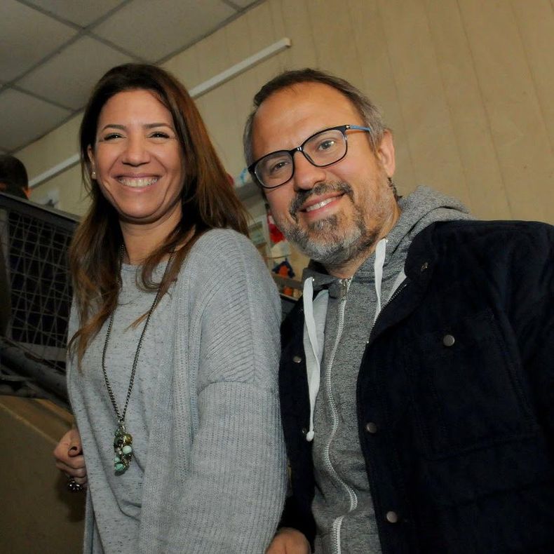 Diego Valenzuela y Daniela Reich.