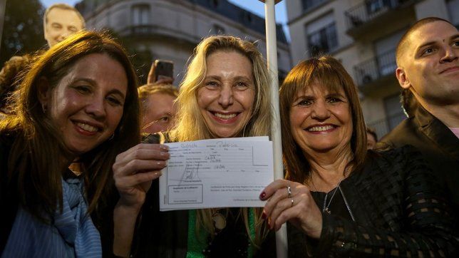 Karina Milei y Patricia Bullrich.