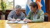 El gobernador de Tierra del Fuego junto con el flamante jefe de Gabinete. El gobernador de Tierra del Fuego junto con el flamante jefe de Gabinete.