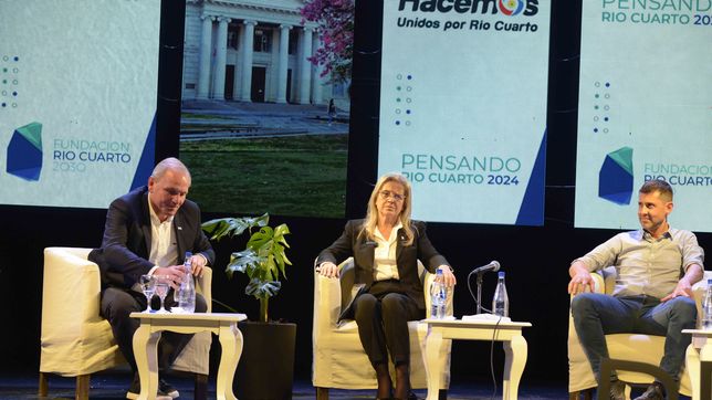 Guillermo de Rivas, Adriana Nazario y Gonzalo Parodi, los candidatos con más chances en la elección de Río Cuarto
