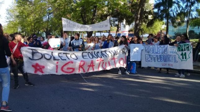 recrudece el conflicto por el boleto estudiantil en mar del plata