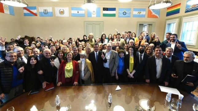 lo que no se vio de la superdespedida de massa en diputados