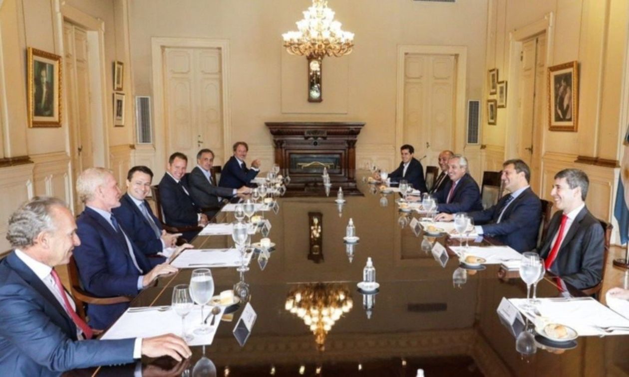 Alberto Fernandez sergio massa Wado de PEdro Juan Manzur Empresarios