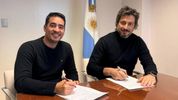 Adrián Ravier junto a Martín Matzkin, mano derecha de Patricia Bullrich y escondido durante la campaña.