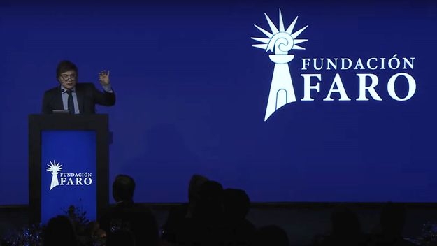 Javier Milei y la Fundación Faro