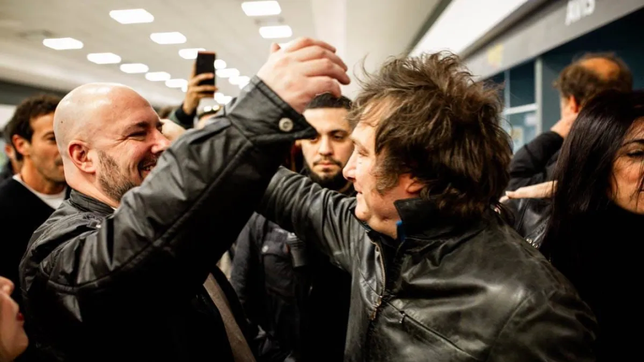 Javier Milei en Mar del Plata. Javier Milei en Mar del Plata.