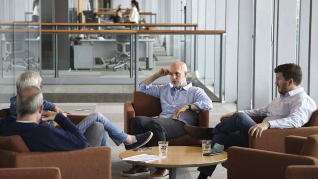 larreta aprovecha viaje a rosario y reune a toda la tropa de jxc