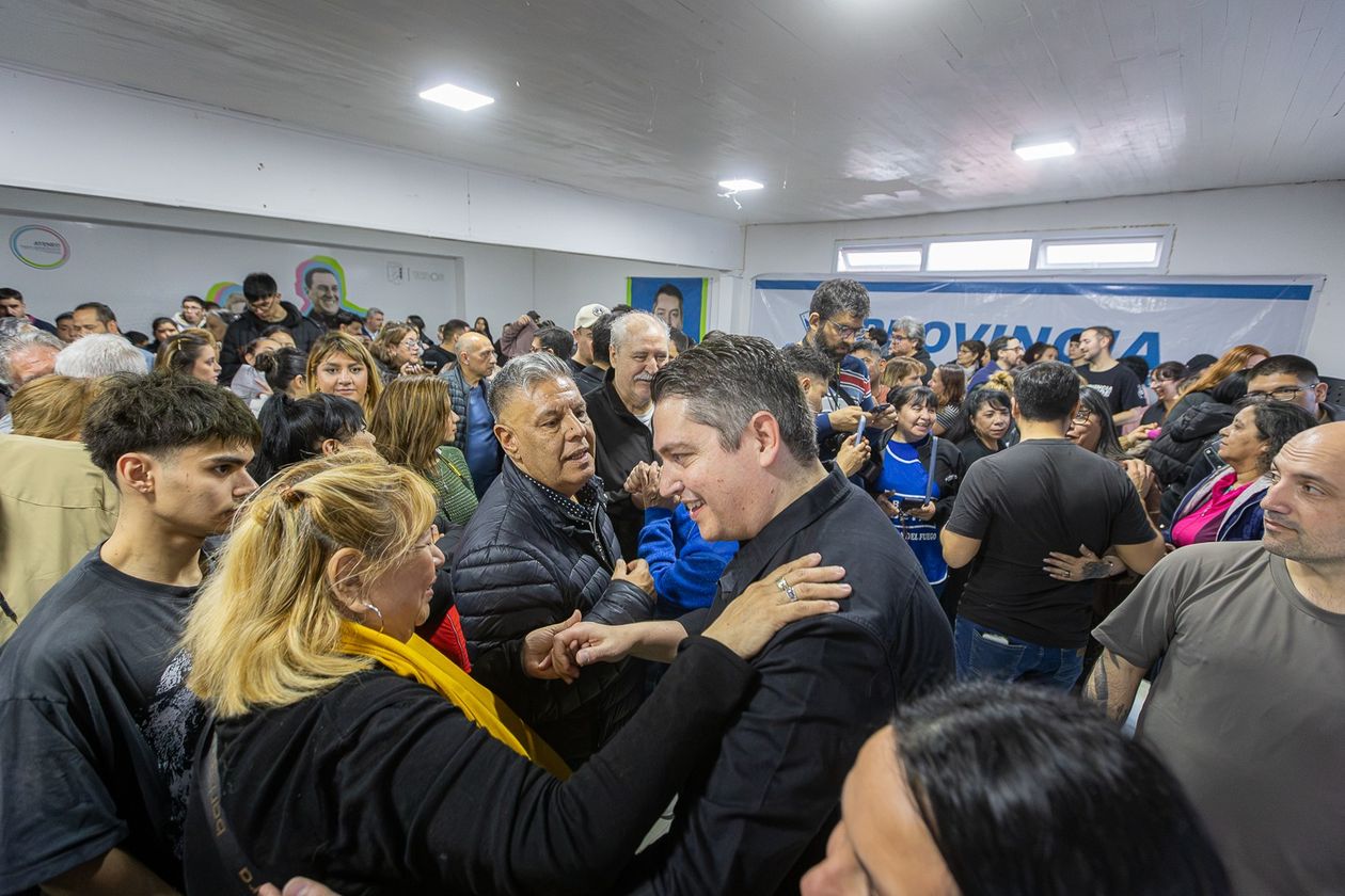 Martín Pérez centralizó las actividades en Río Grande. 