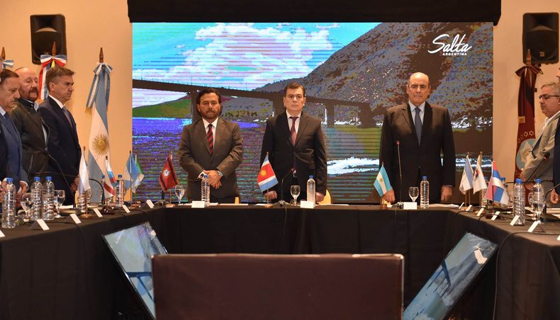 Guillermo Francos durante la 19° asamblea del Consejo Regional del Norte GrandeNoticias Argentinas