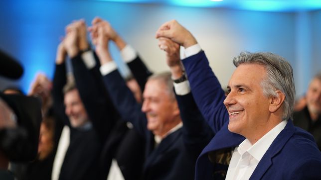 Martín Llaryora durante el lanzamiento de la campaña de Daniel Passerini.  Martín Llaryora durante el lanzamiento de la campaña de Daniel Passerini.