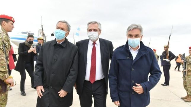 fernandez defendio el plan guzman junto al gobernador peronista mas anti-k