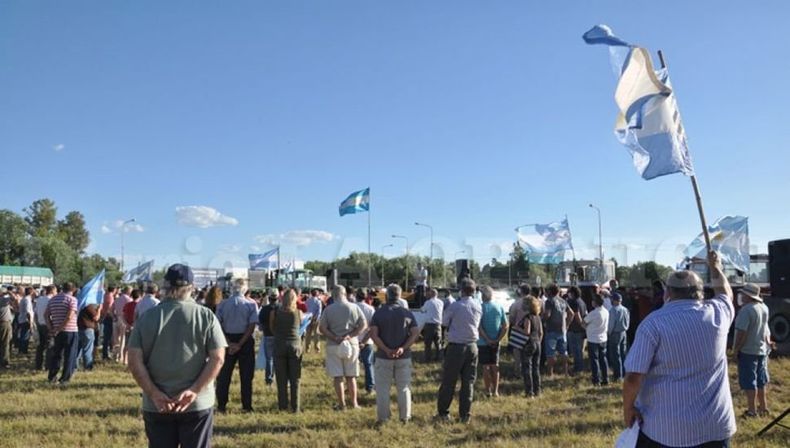 campo Mesa de Enlace maíz