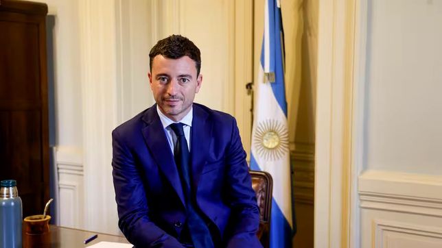 Rodrigo de Loredo, jefe del bloque radical en la Cámara de Diputados.