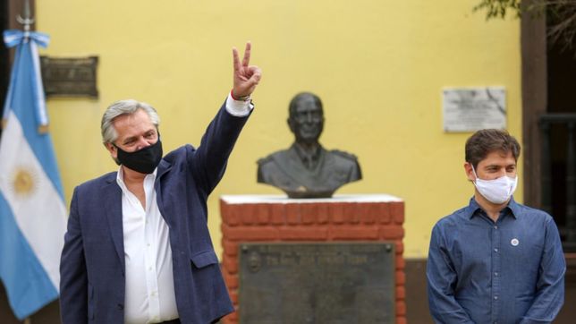 el dia de la lealtad modo pandemia, entre la virtualidad oficial y la calle con protocolos