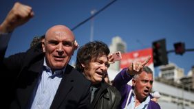 Javier Milei y José Luis Espert.