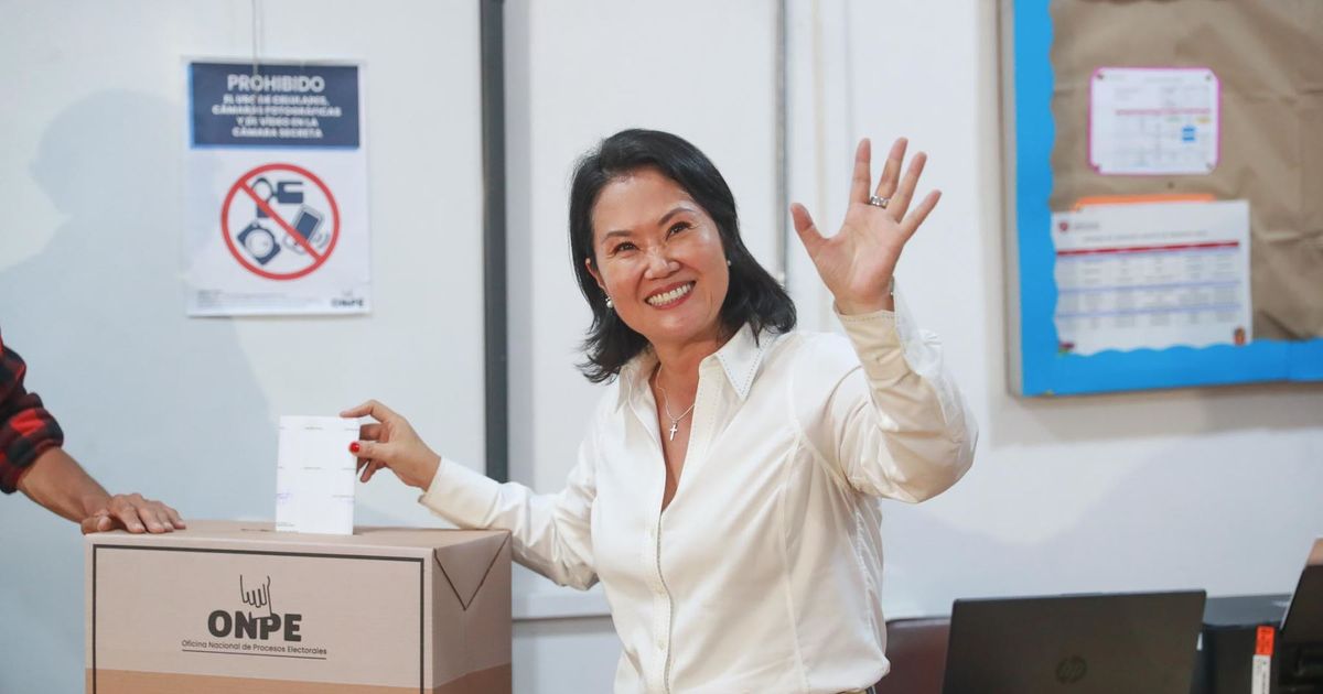 Perú se encamina a ballotage con Keiko Fujimori a la cabeza