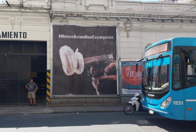 Afiche de la campaña a gobernador de Santa Fe de Dionisio Scarpin
