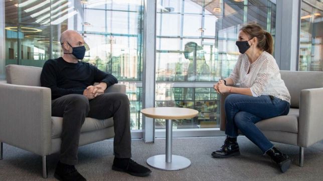 guerra a trotta: larreta juega un menu de opciones para abrir escuelas