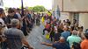 La protesta de taxistas que impidió la apertura de sesiones de Pablo Javkin