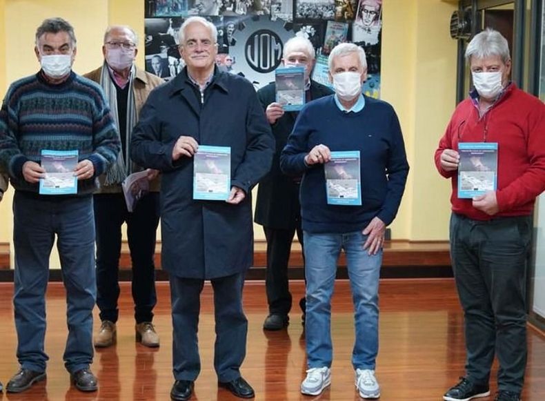 Jorge Taiana, Antonio Caló, Francisco Barba Gutiérrez y Héctor Amichetti