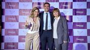Romina Diez junto al concejal por Rosario Juan Pedro Aleart y Patricia Bullrich