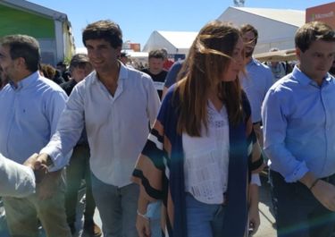Con críticas al Gobierno, Vidal se suma al tractorazo a Plaza de Mayo