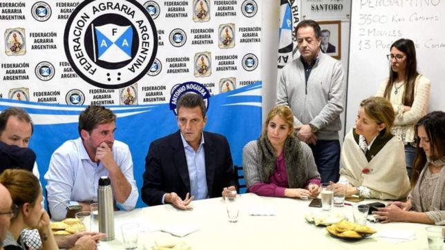 massa y basterra, interlocutores para aplacar el enojo del campo