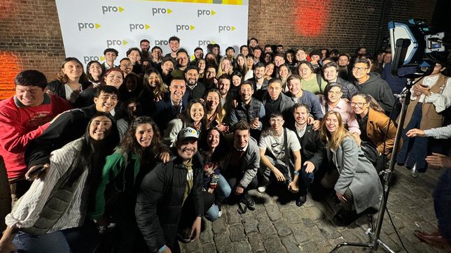 Jóvenes del PRO en Buenos Aires.