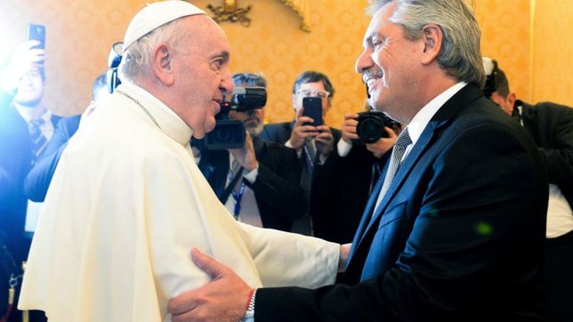bergoglio, un aliado caido del cielo para fernandez