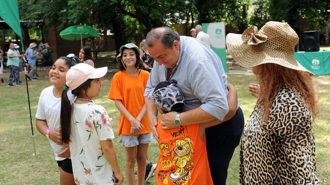 Juan Pablo Poletti en una de sus actividades como intendente de la ciudad de Santa Fe.