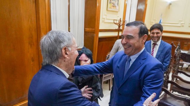 Schiaretti y Pullaro fueron recibidos por el gobernador de Corrientes