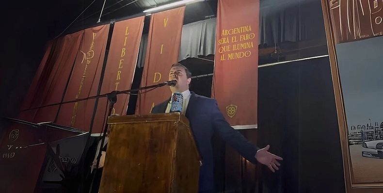 Gordo Dan, uno de los referentes de Javier Milei en Twitter.