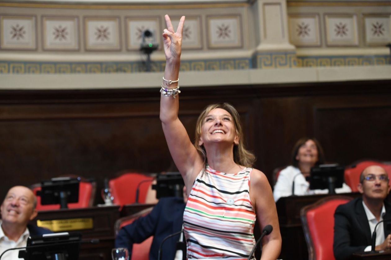 Malena Galmarini y Sergio Massa empujan proyectos por seguridad en Buenos Aires