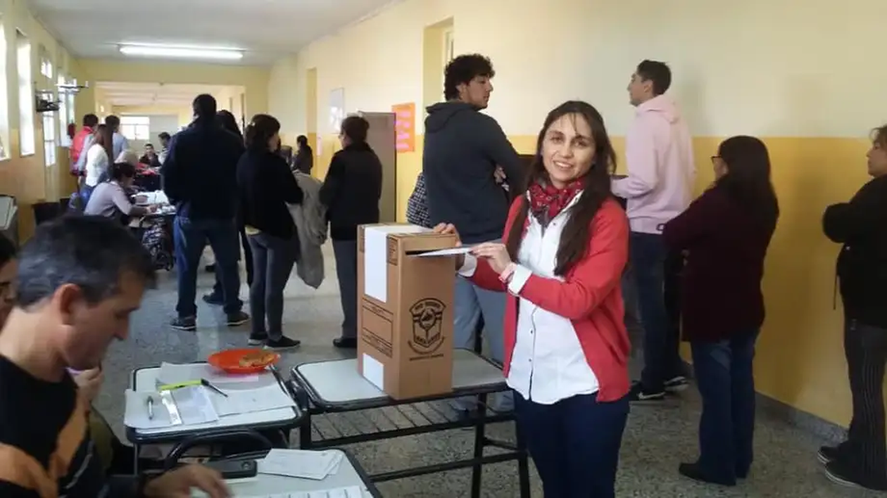 La intendenta electa de Sierra Colorada, Marta Ignacio.