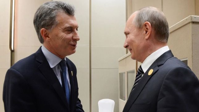 macri se reunio con putin: tenemos mucho para crecer en el intercambio