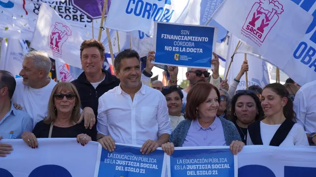 El peronismo de Córdoba en la marcha federal universitaria