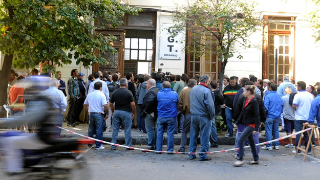 Sede de la CGT en Rosario. Sede de la CGT en Rosario.