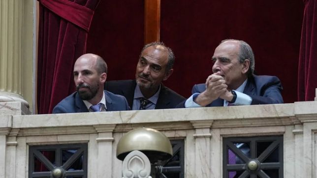 José Rolandi con Guillermo Francos.&nbsp;