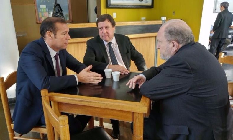 Carlos Verna Alberto Weretilneck Omar Gutiérrez