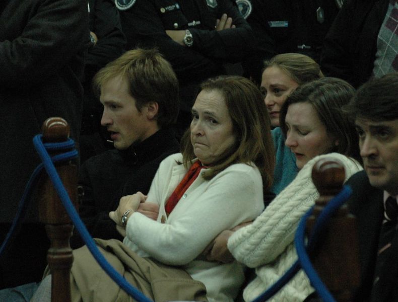 Victoria del Carmen Velasco, la mujer de Duret, fue detenida tras el allanamiento. FOTO: Marcelo Núñez.