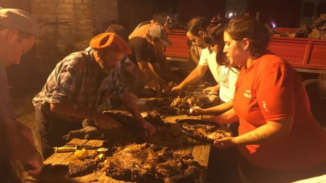 el hombre de campo y boina (blanca)