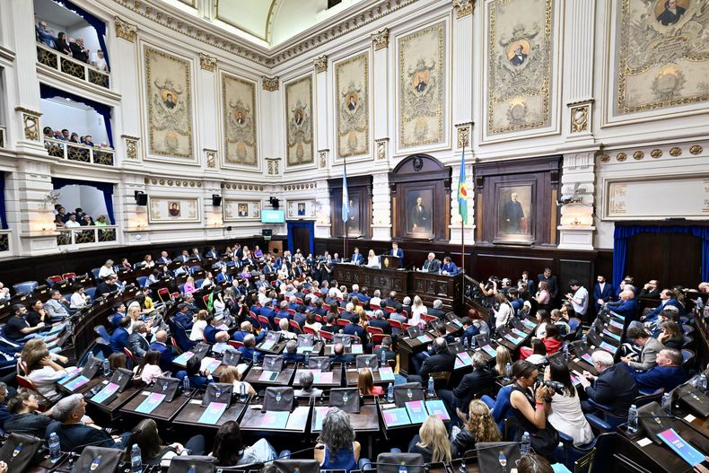 Asamblea Legislativa 2026. Axel Kicillof, gobernador de Buenos Aires.
