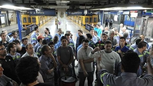 conflicto en el subte: metrodelegados haran un paro de 12 horas