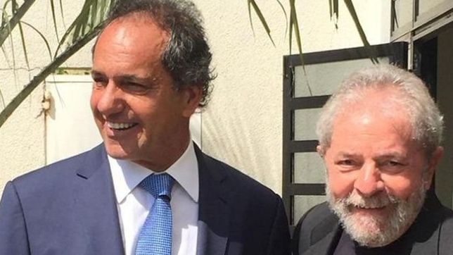 fuerte espaldarazo de lula a scioli en plena campana